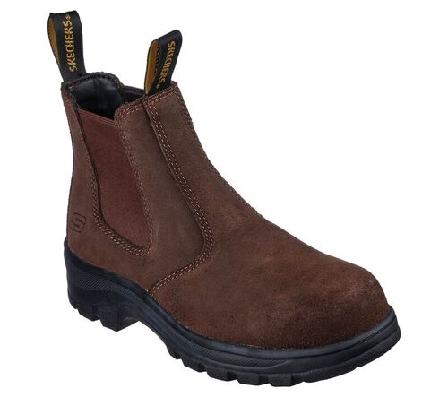 Women's Workshire Jannit Composite Toe Work Boot in Brown