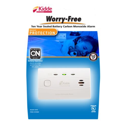 10-Year Battery Operated Carbon Monoxide Detector