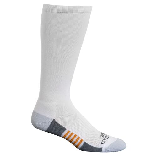 Men's Durable OTC Sock in White