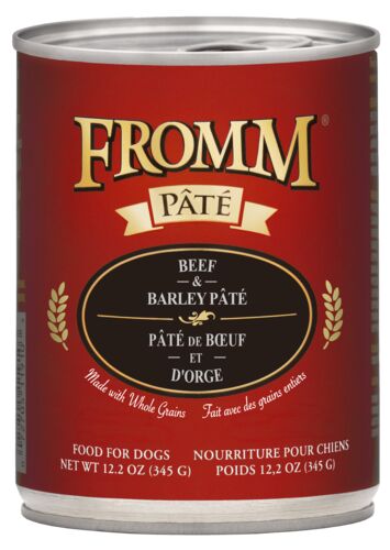 Beef and Barley Pate Dog Food - 12.2 oz