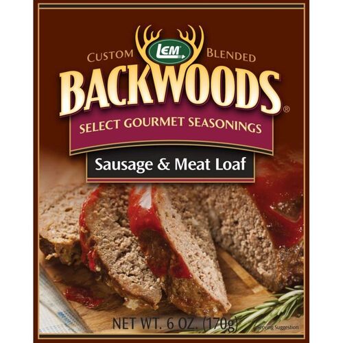 Backwoods Select Gourmet Sausage & Meat Loaf Seasoning for 24 Pounds of Meat