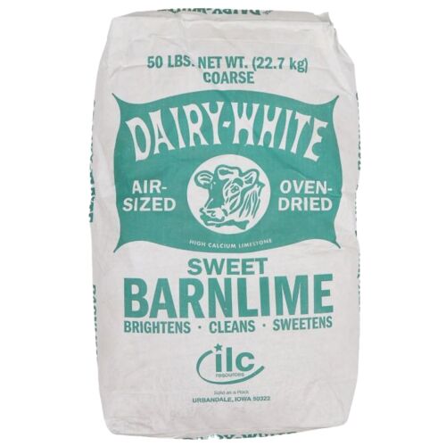 Dairy-White Coarse Barnlime - 50 lbs.