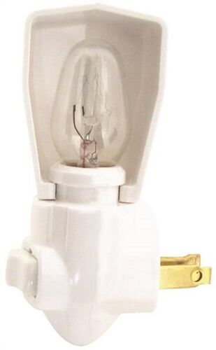 4 W, 125 Volts White Night Light with Switch