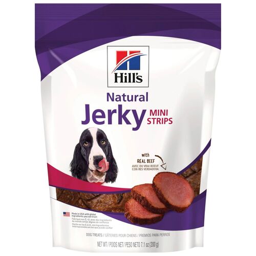 Natural Jerky Mini-Strips with Real Beef Dog Treat