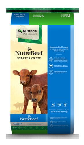 NutreBeef 14% Starter Creep Feed - 50 lb