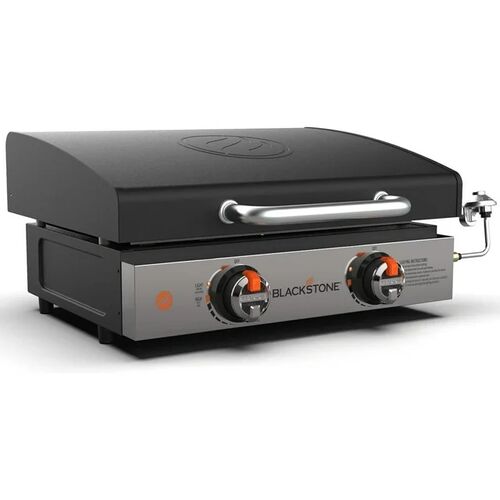 22" Portable Tabletop Griddle with Hood
