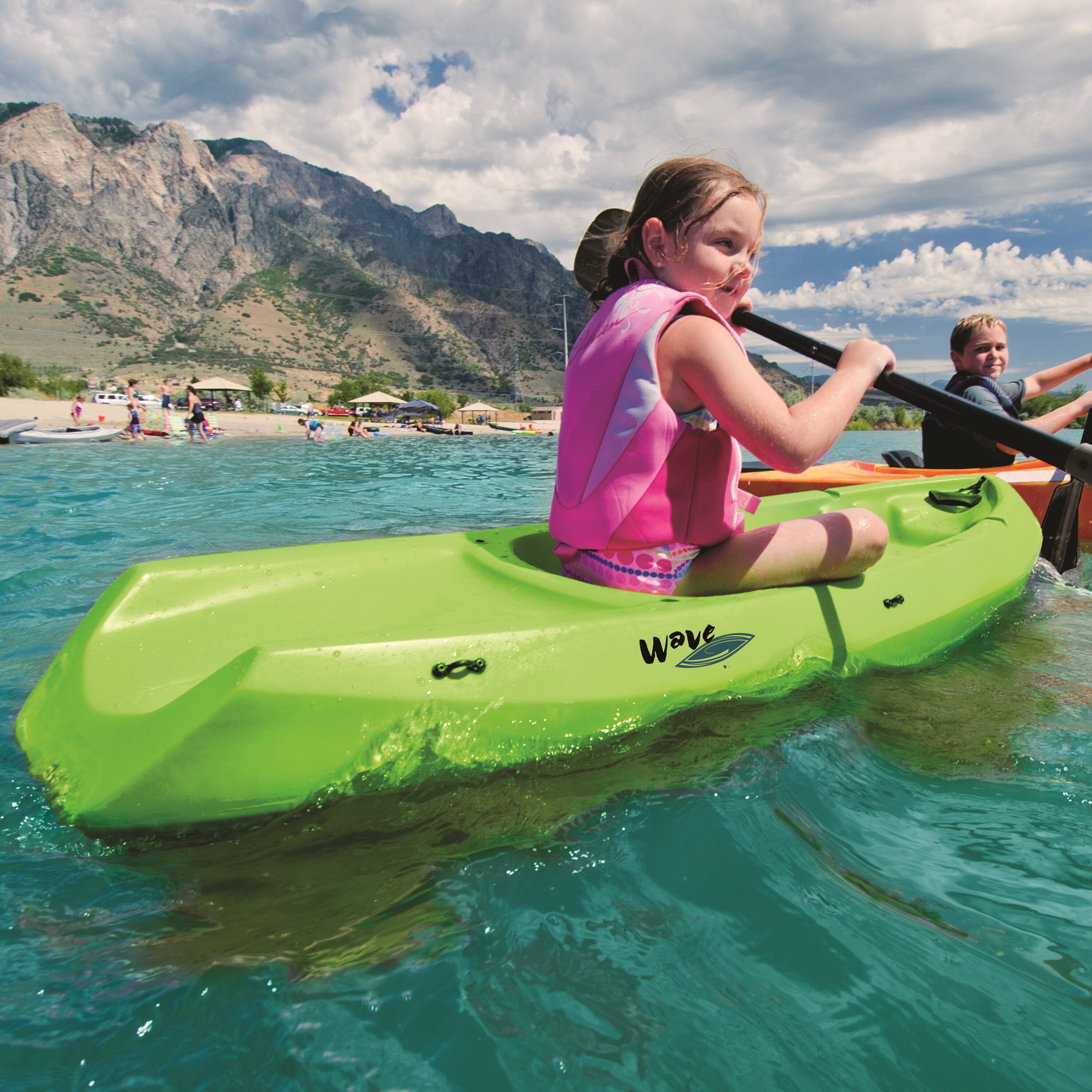 Wave 60 Youth Kayak with Paddle
