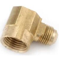Brass Tube Elbow 1/2"FL x 1/2"FIP