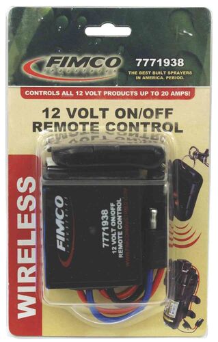 12 Volt Remote On/Off Switch