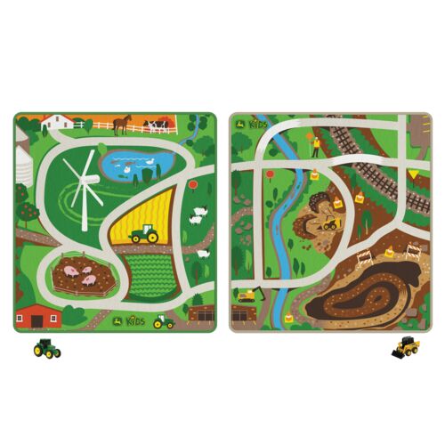 Ertl 47535 John Deere Rug Playmat Farm Set - Assorted