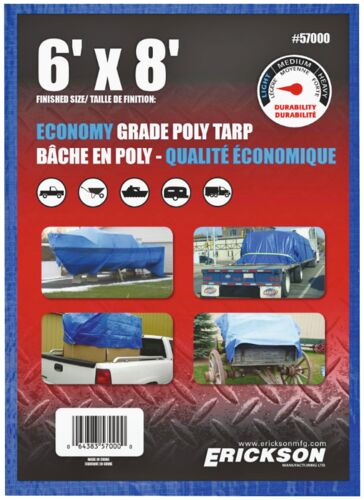 Blue Weave Tarp