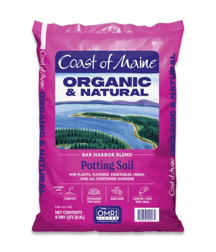 Bar Harbor Blend Organic & Natural Potting Soil - 8 Quart