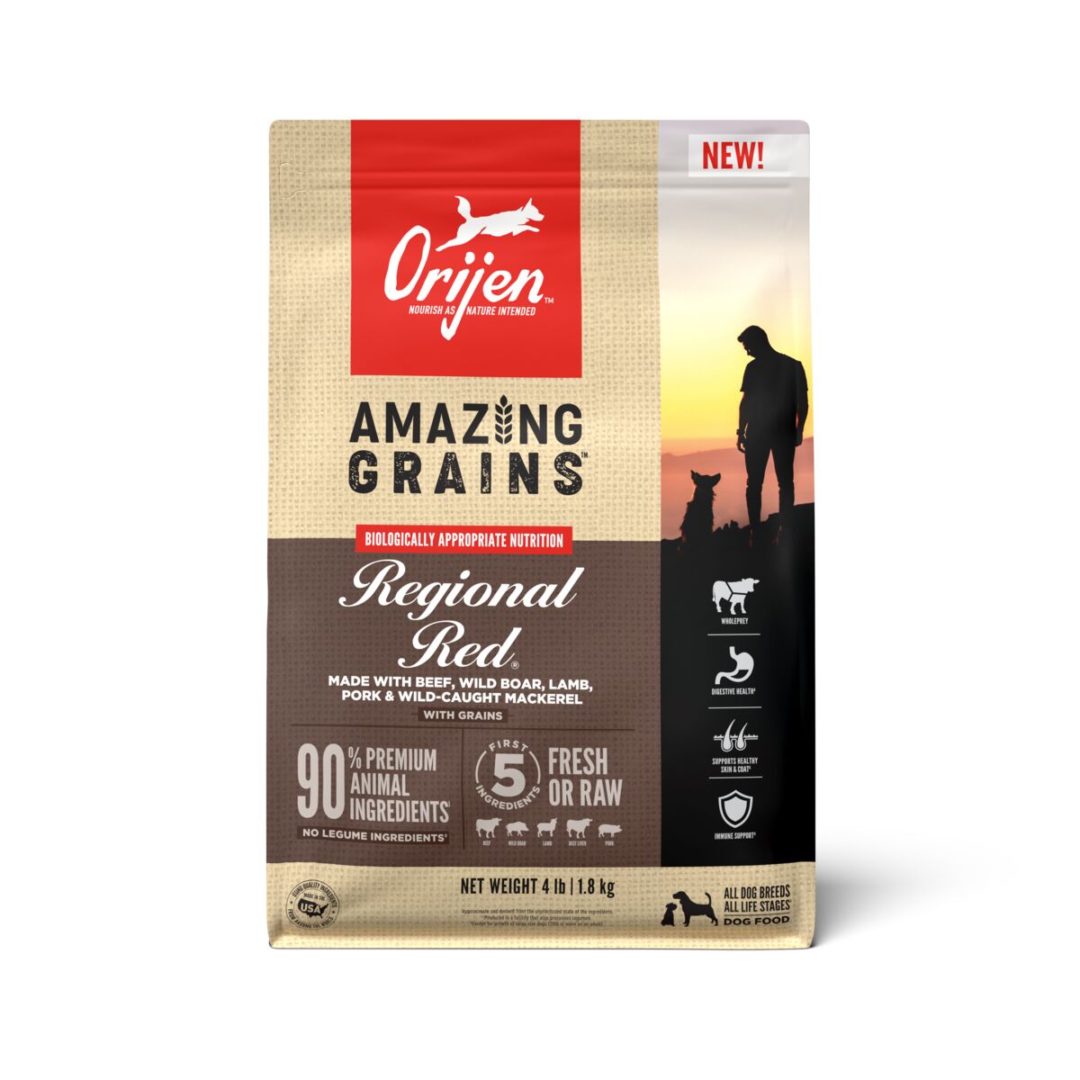 Amazing Grains Regional Red Dry Dog Food