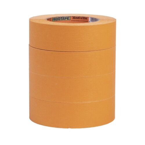 Pro Grade Orange Painter's Tape 4-Pack - 1.41" x 60 yard Roll