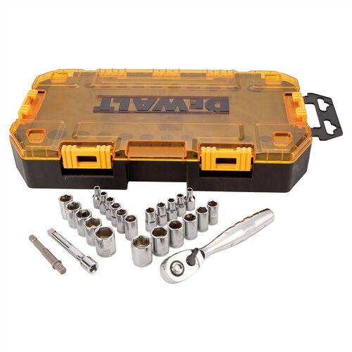 25 Piece 1/4' Drive Socket Set