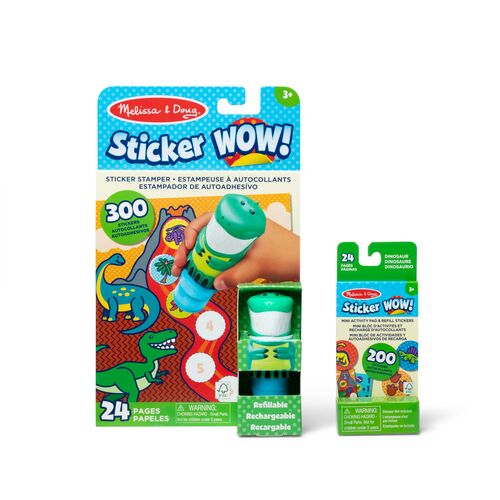 Sticker Wow! Activity Pad & Sticker Stamper - Dinosaur