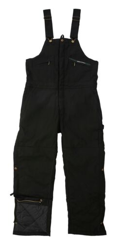 Men's Zip to Hip Insulated Duck Hip Bib Overalls
