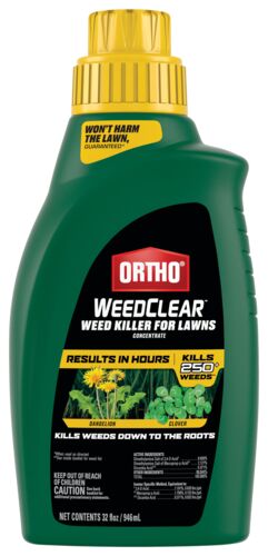 Weedclear Weed Killer for Lawns Concentrate - 32 oz