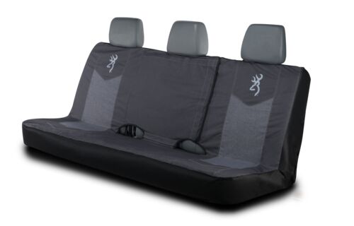 Browning Heather Black Bench Seat Cover