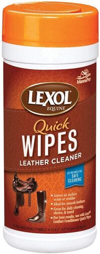 Lexol Leather Cleaner Quick Wipes - 25 Wipes