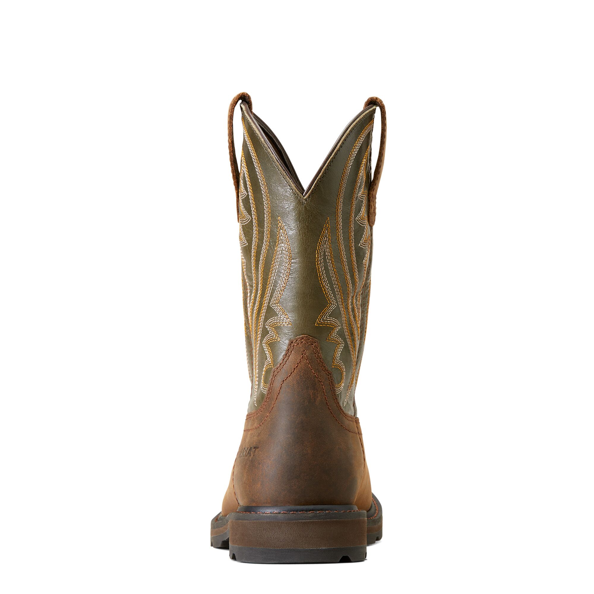 Men's Groundstomper Cowboy Boot in Olive
