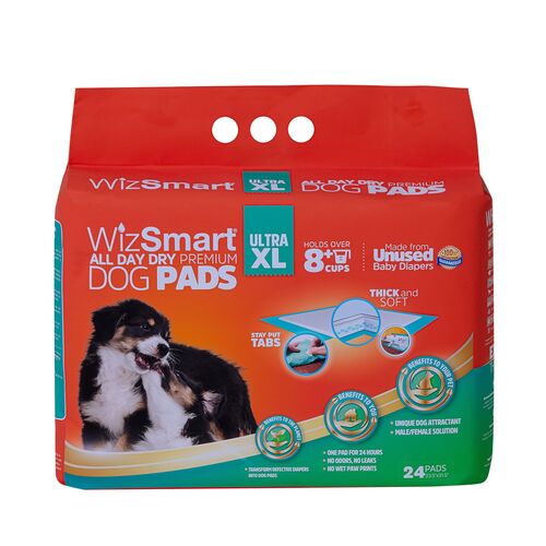 All Day Premium X-Large Super Dry Dog Pads - 24 Count