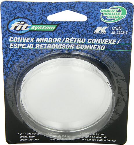 Driver & Passenger Side Replacement Round Convex Mirror