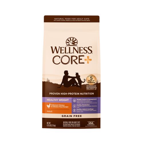 Wellness Core Healthy Weight Poultry Natural HighProtein Dry Cat Food