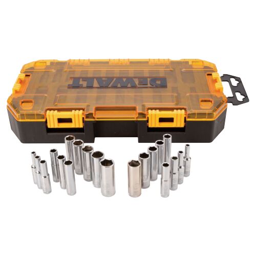 1/4'' Drive Deep Socket Set - 20 Piece