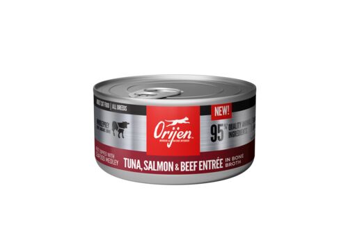 Tuna Salmon & Beef Wet Cat Food - 3 oz