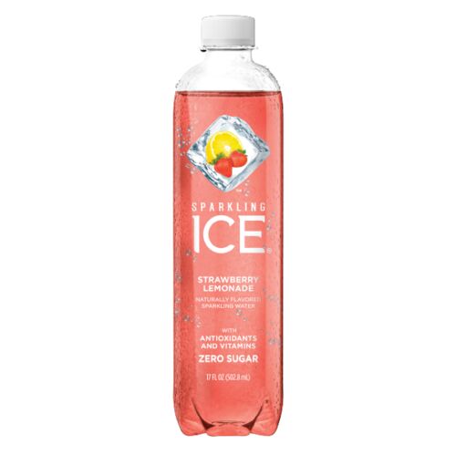Strawberry Lemonade Flavored Sparkling Water 17 fl Oz Single Bottle