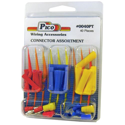 Butt Connector and Assorted Terminal Kit - 40 Piece