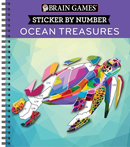 Sticker by Number Ocean Treasures