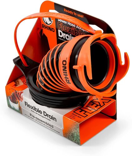 3-in-1 Sewer Hose Seal with RhinoExtreme Hose and Handle