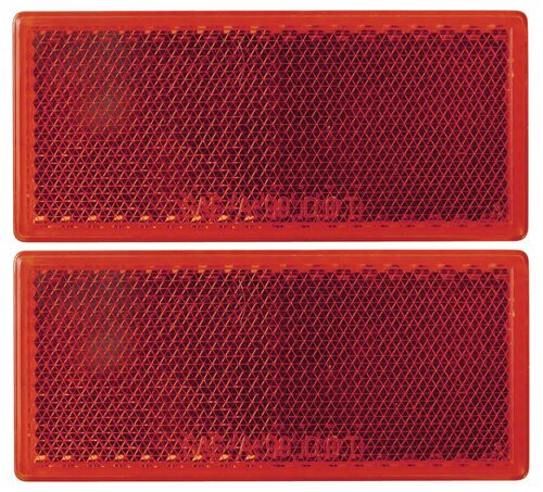 Self-Adhesive Reflectors in Red