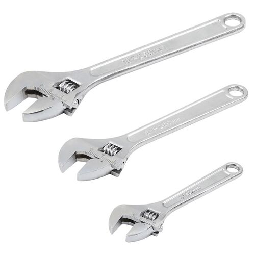 3-Piece  Adjustable Wrench Set
