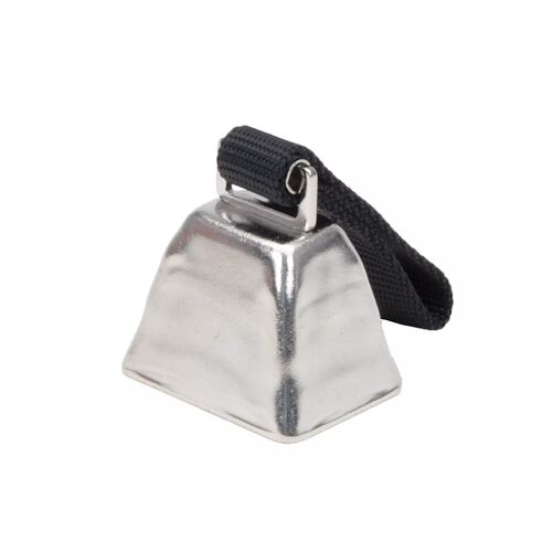 Water & Woods Nickel Cow Bell for Dogs