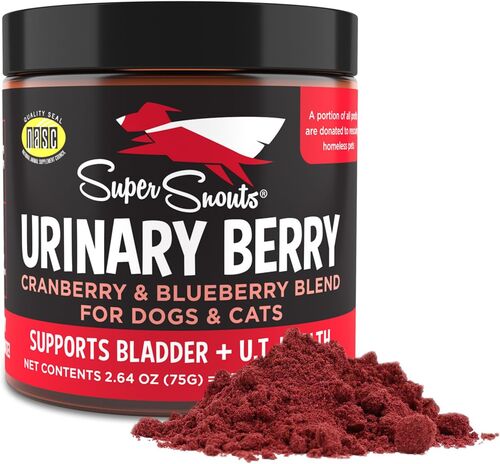 Urinary Berry Urinary Tract Supplements for Dogs & Cats 2.64 oz