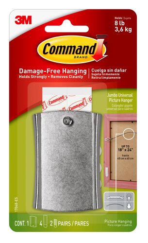 Command White Sticky Nail Wire-Backed Mini Hanger Strips Kit
