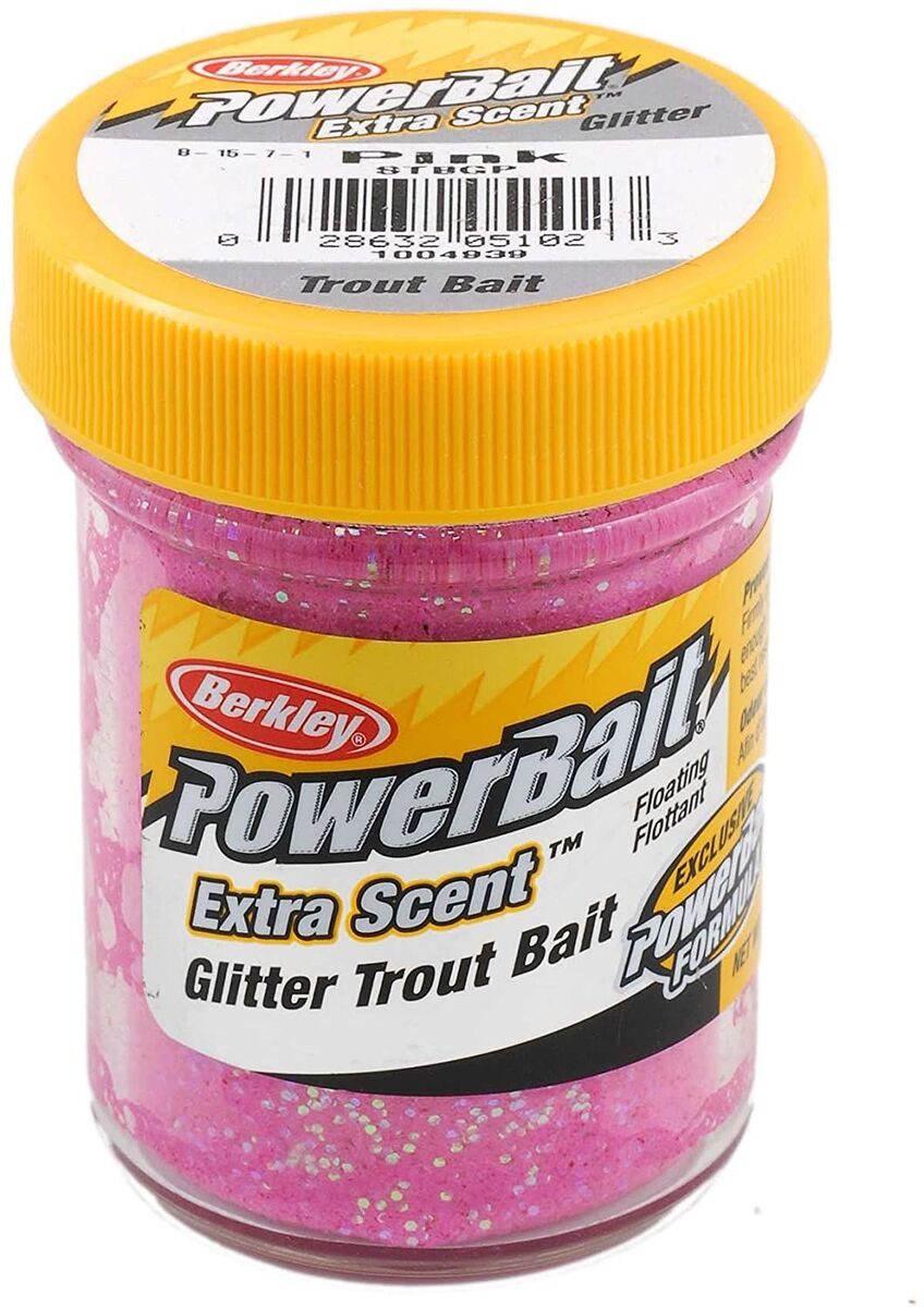 Berkley Power Bait Glitter Trout Bait Pink