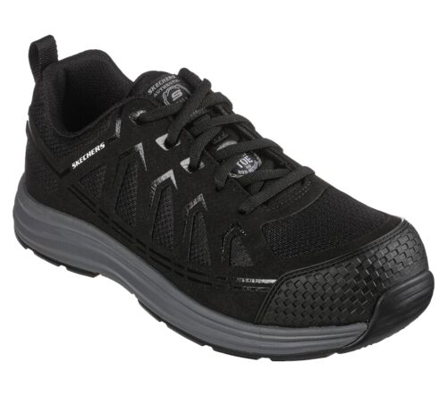 Men's Lace Athletic Malad II Comp Toe Black Shoe