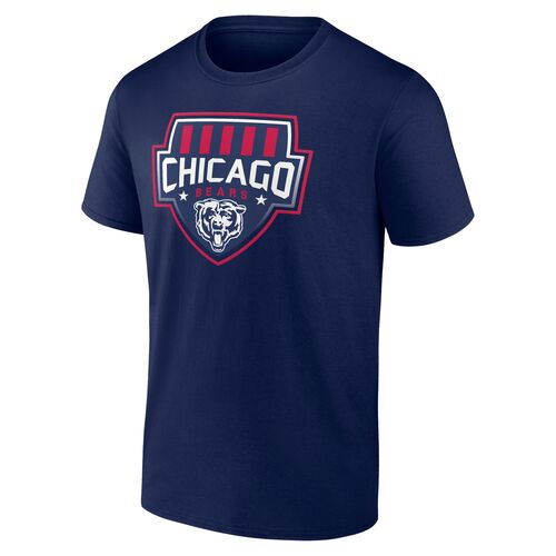 Men's Chicago Bears Shield Short Sleeve T-Shirt - Sizes M-2XL