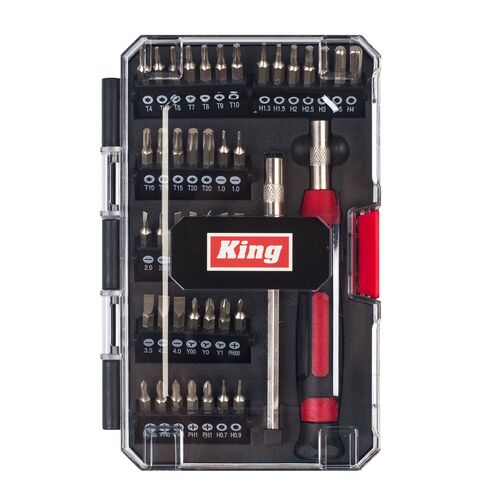 31-Piece Compact Precision Screwdriver and Bit Set with Case