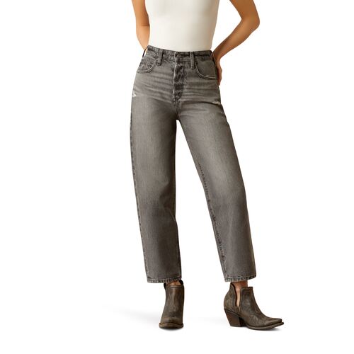 Women's Ultra High Rise Tomboy Relaxed Straight Jeans