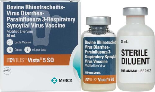 Bovilis Vista 5 SQ Cattle Vaccine 20 mL -10 Dose