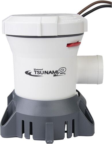Tsunami MK2 1200 GPH 12-Volt Thred Manual Bilge Pump