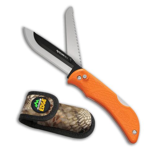 3.5" Razor-Pro S Orange Folding Knife
