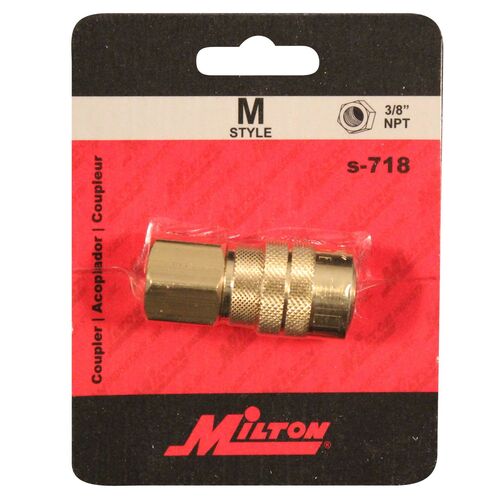 3/8" Female M-Style Coupler