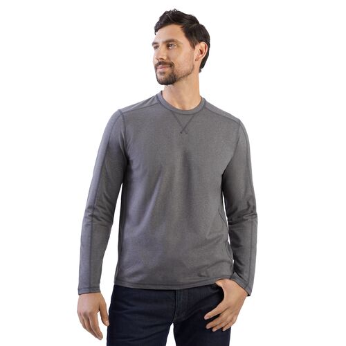 Men's Sueded Spacedye Crewneck Shirt