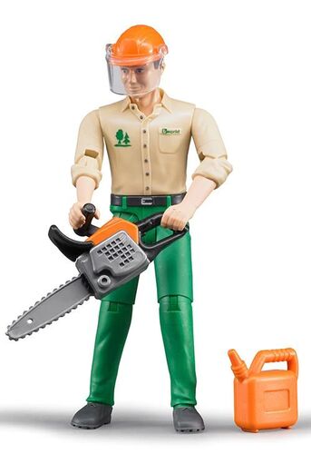 Logging Man with Accessories